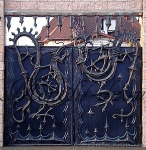 Изготовляение кованных ворот #1279523