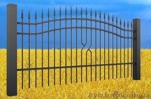 Ограждения сварные металлические,  забор из профильной трубы сварной #1177466
