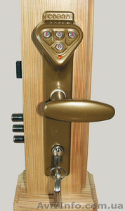 Электроника+механика - кодовый дверной замок с сиреной. #1271009