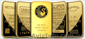 БАНКОВСКИЕ ЗОЛОТЫЕ СЛИТКИ,  ЛОМ ЗОЛОТА - КИЕВ #1275658