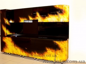 Заказать кухню с художественной аэрографией #1272183