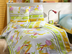 Детское постельное белье в кроватку,  Комплект Джунгли #1281083