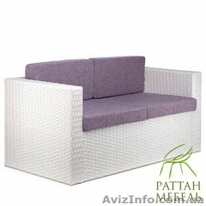 Плетеный диван из искусственного ротанга Франк  #1278909