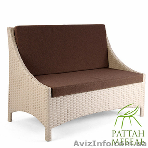 Диван из искусственного ротанга купить,  Диван Ультра #1278910