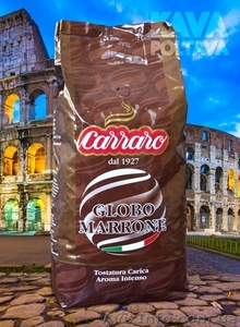 Кофе в зернах Carraro Globo Marrone (1 кг,  Италия) #1280444