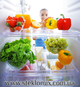 Стеклянная полка для холодильника #1281932