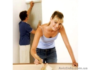 Поклейка обоев недорого Киев  #1274697