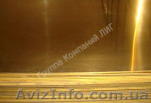 Лист Л63,  Лист ЛС59-1 латунь лист в Николаеве #1278123