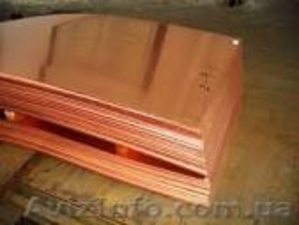 Медный лист М1,  0,  5мм - 50мм (600х1500) #1277750