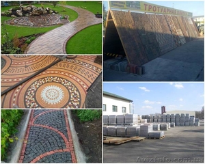 Тротуарная плитка,  брусчатка,  еврозабор,  материалы,  укладка,  установка #1280306