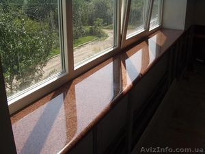 Подоконники из искусственного камня (из акрилового и кварцевого камня) #1275223