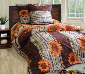 Пошив постельного белья,  Комплект Подсолнухи #1281054