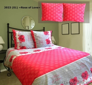 Где купить постельное белье,  Комплект Розы любви #1281061