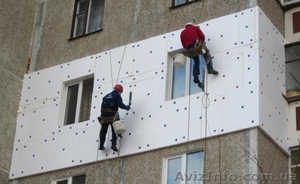 Выполняем ВЫСОТНЫЕ РАБОТЫ (гидроизоляция,  утепление стен) !!!  #1283015