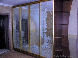 Художественное матирование. Картины на стекле и зеркале. #1289474