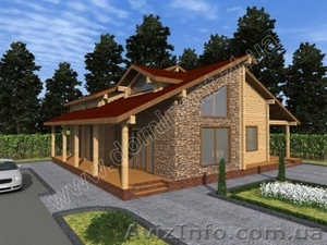 Дом из профилированного бруса Франт #1292283