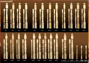 Купить балясины деревянные сосна #1291148