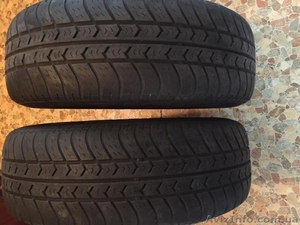 Резина летняя 18565 R14 (2 штуки) бу в отличном состоянии + 2 диска Ситроен (в #1294154