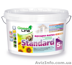 Фасадная краска Green Line VD-Standard Эконом #1295290