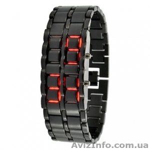 Led часы самурай,  led watch самурай,  светодиодные часы самурай,  часы #1288717