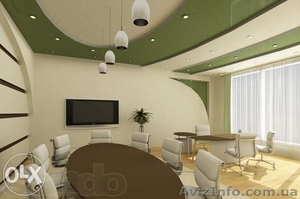 Натяжные Потолки Матовые, Сатиновые, Глянцевые, Полу прозрачные #1284247