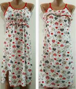 УДОБНАЯ НОЧНАЯ РУБАШКА ДЛЯ КОРМЛЕНИЯ #1288067