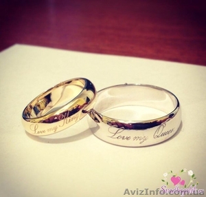 Лазерная гравировка на кольцах #1292444