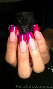 Маникюр,  гель лак,  наращивание #337656