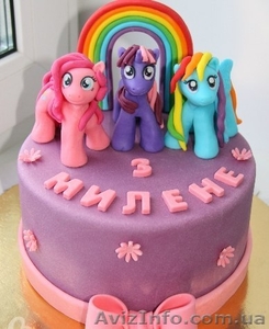 Мастер-класс кондитерский в Николаеве.  Лепка из мастики. Понивиль #1286386