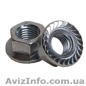 Гайка зубчатая с буртиком #1284530