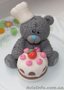Мастер-класс кондитерский в Николаеве.  Лепка из мастики. Мишки #1286389