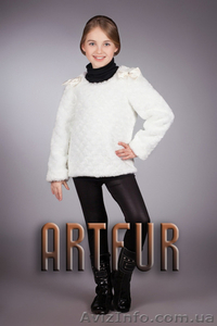 Детские свитера из эко-меха от ARTFUR #1285793