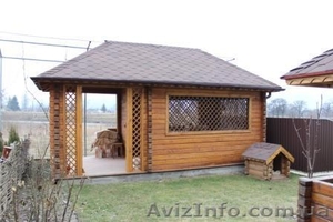 Беседки из дерева,  Размер 300х500  #1291865