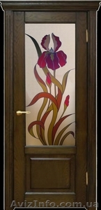 Художественные витражи для межкомнатных и входных дверей. #1289446