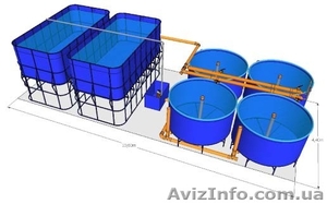 Домашняя осетровая ферма 1, 2т #1290098