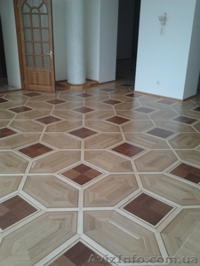 Циклевка, шлифовка, тонировка, ремонт паркета.Паркетные работы.Без пыли #1295809