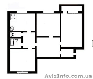 Продам 3х ком. квартиру на ул. Прилужной. Академгородок #1289210