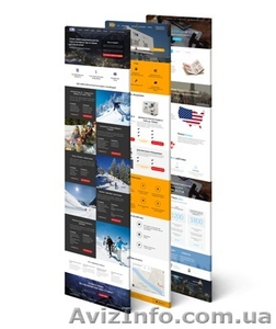 Продающий одностраничный сайт,  лендинг пейдж #1284474