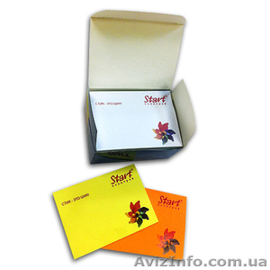 Изготовим под заказ  комплекты блоков-стикеров  типа  Post-it  с Вашим логотипом #1290417