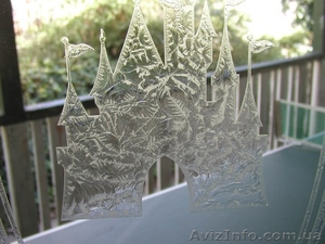 Витражи Морозко. Зеркало морозко.Стекло морозко. #1291120