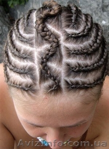 Красивые прически. Плетение косичек. #1293200