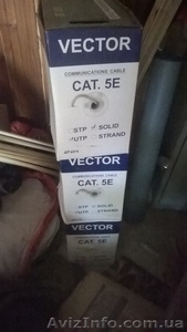  Продам Кабель Vector cat5e utp 3 бухты #1287780