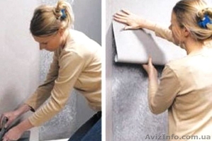 Оклейка обоями Малярные работы в Киеве  #1299189