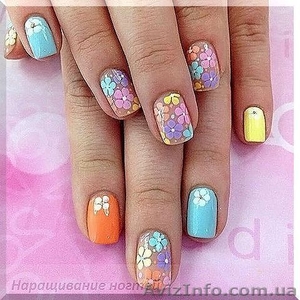 Успейте на акцию!Наращивание ногтей гелем недорого Киев Лукьяновская #1299949