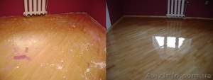 Циклювання,  лакування паркета  #1300838