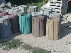 Урна уличная бетонная #1303924