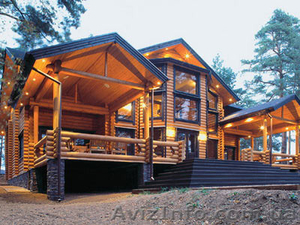 Строим деревянные дома. Купить сруб в Одессе. #1297884