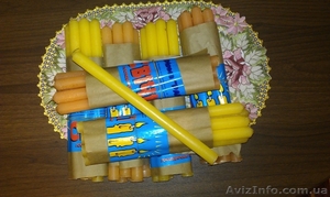 Свічки господарські парафінові #1299094