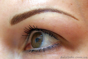 Очень красивый татуаж лица. Качественные материалы. #1303688