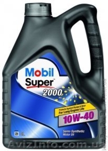 Продам масло полусинтетическое MOBIL SUPER 2000 10W40 за 440 грн 4 литра #1297638